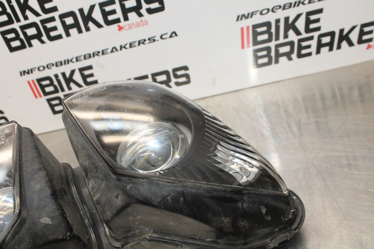 08 KAWASAKI NINJA ZX10R FRONT HEADLIGHT HEAD LIGHT LAMP BB201