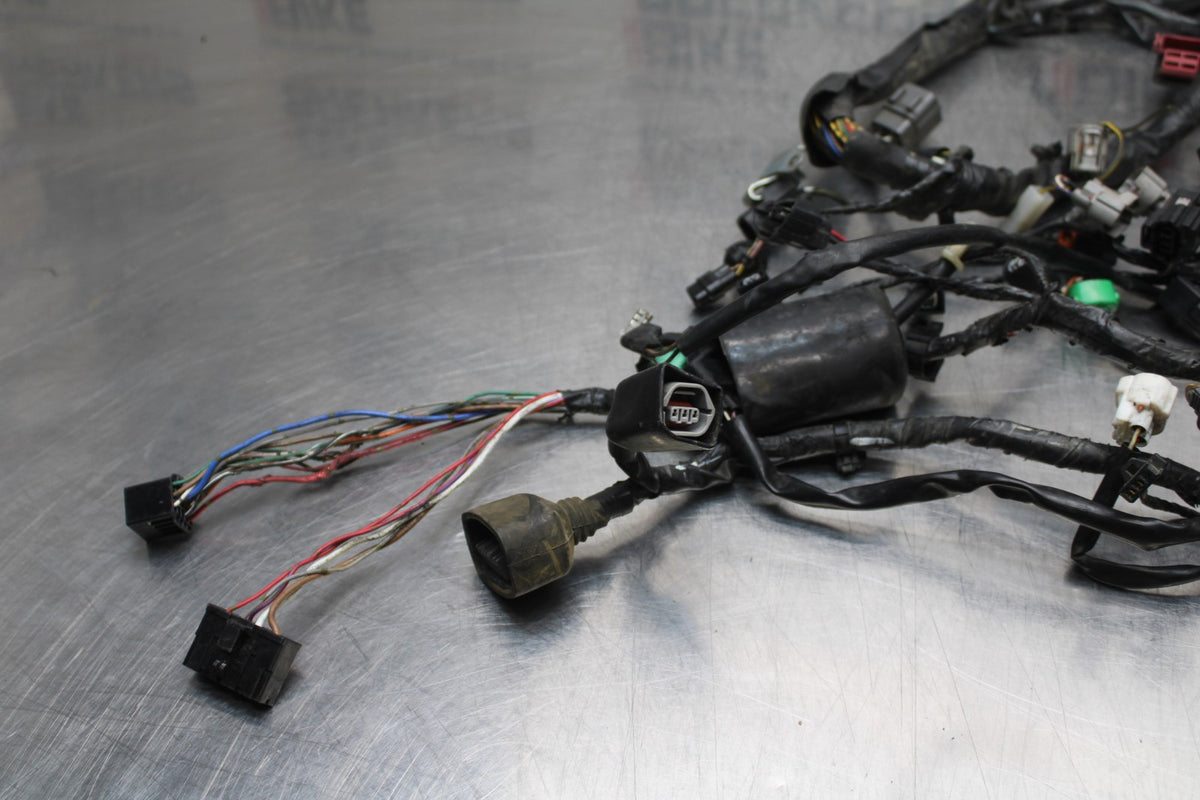 07-08 KAWASAKI NINJA ZX6R MAIN ENGINE WIRING HARNESS MOTOR WIRE LOOM BB199