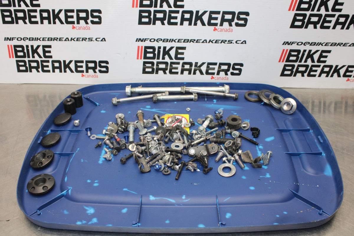 13-17 KAWASAKI NINJA 300 EX300 ABS MOUNTING BOLTS HARDWARE MOTOR SCREWS BB189