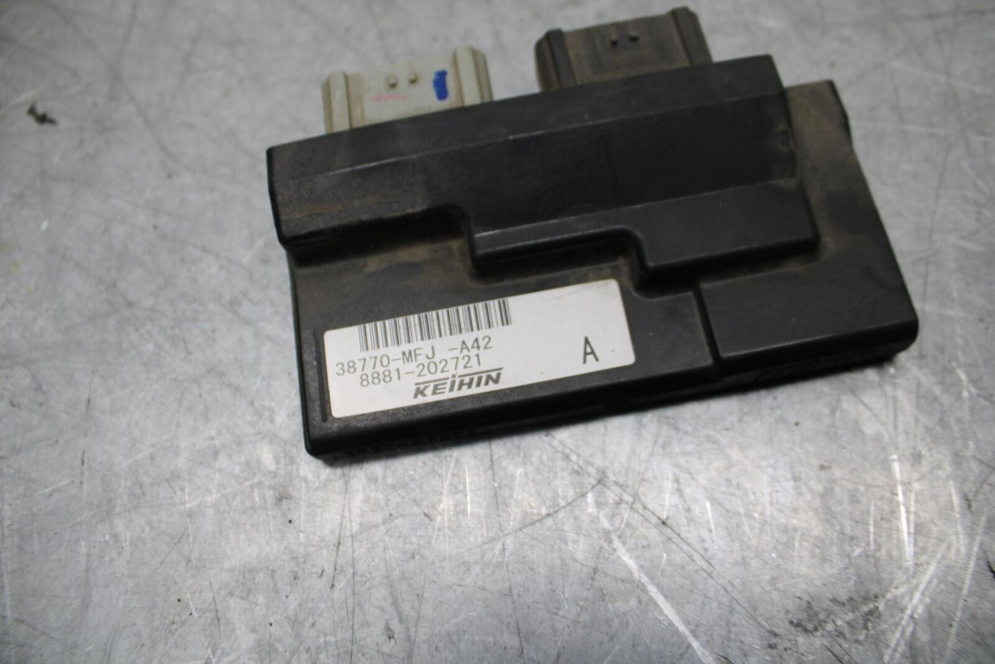 09-12 HONDA CBR600RR ECU COMPUTER CONTROLLER UNIT BLACK BOX ECM BB450
