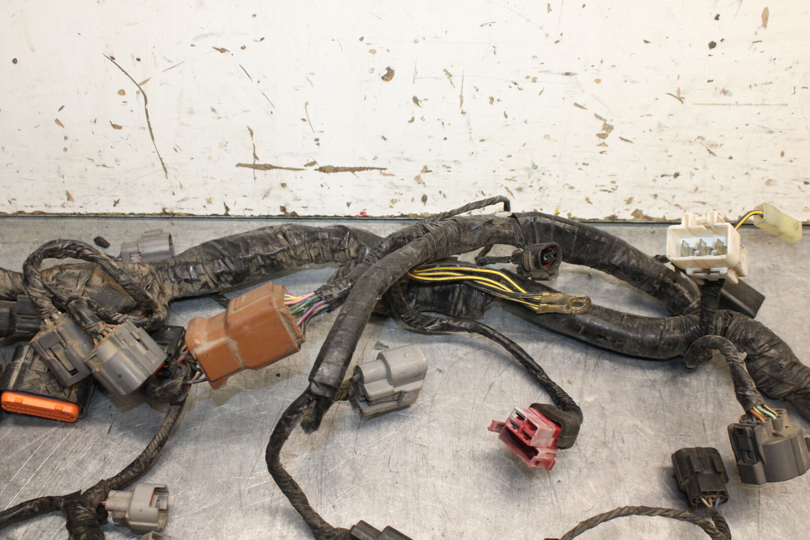 06-07 KAWASAKI NINJA ZX10R MAIN ENGINE WIRING HARNESS MOTOR WIRE LOOM BB115