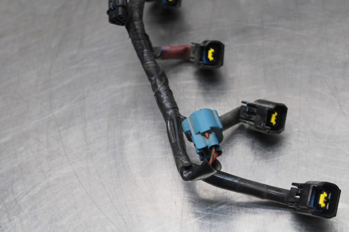 08-16 YAMAHA YZF R6 IGNITION COIL WIRING HARNESS WIRE LOOM BB856