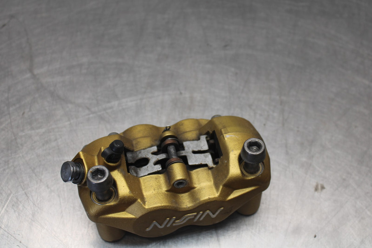 12 TRIUMPH STREET TRIPLE R RIGHT LEFT FRONT BRAKE CALIPER SET PAIR BB914