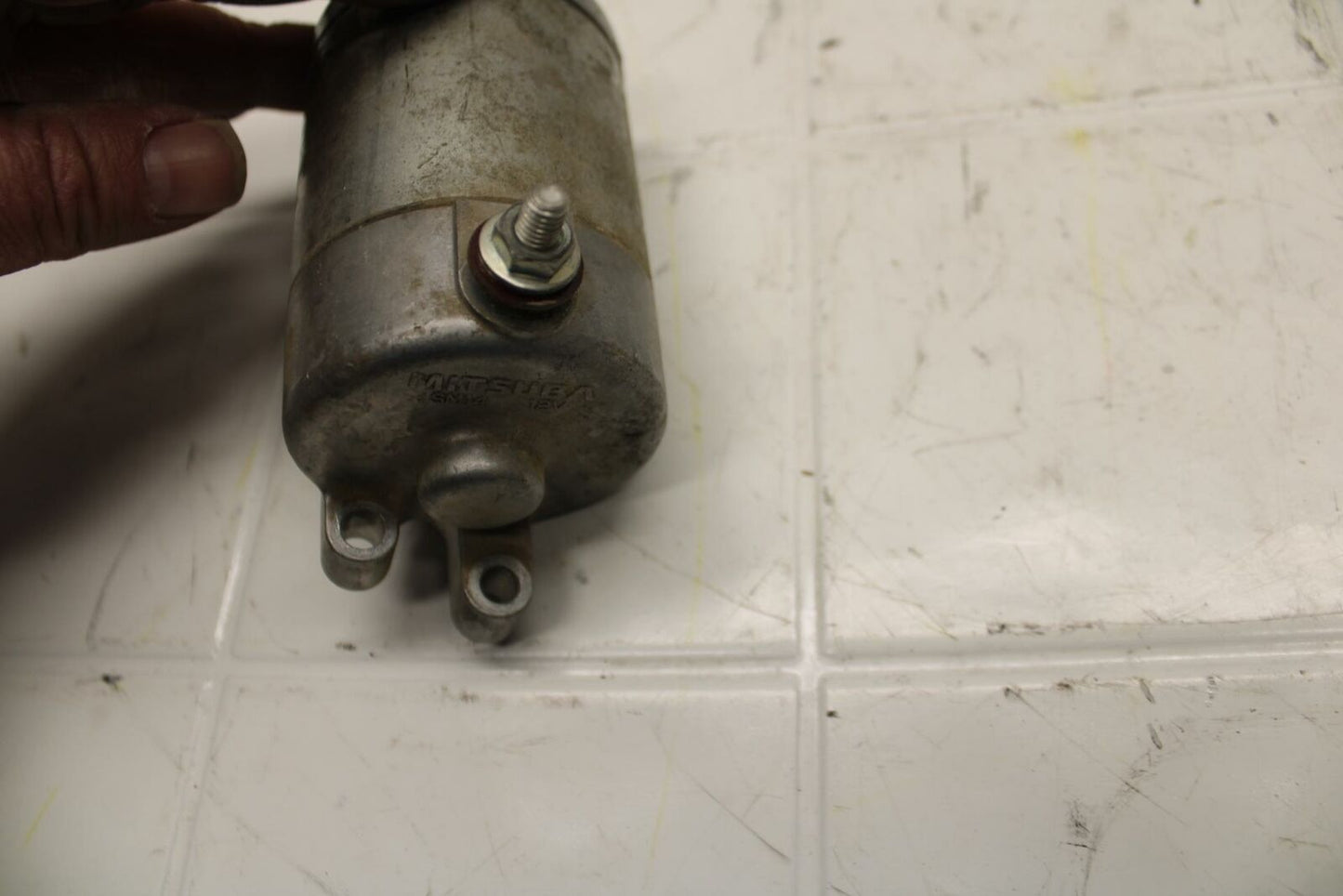 07 YAMAHA YZF R6 ENGINE STARTING STARTER MOTOR -DC 12V BB284 B