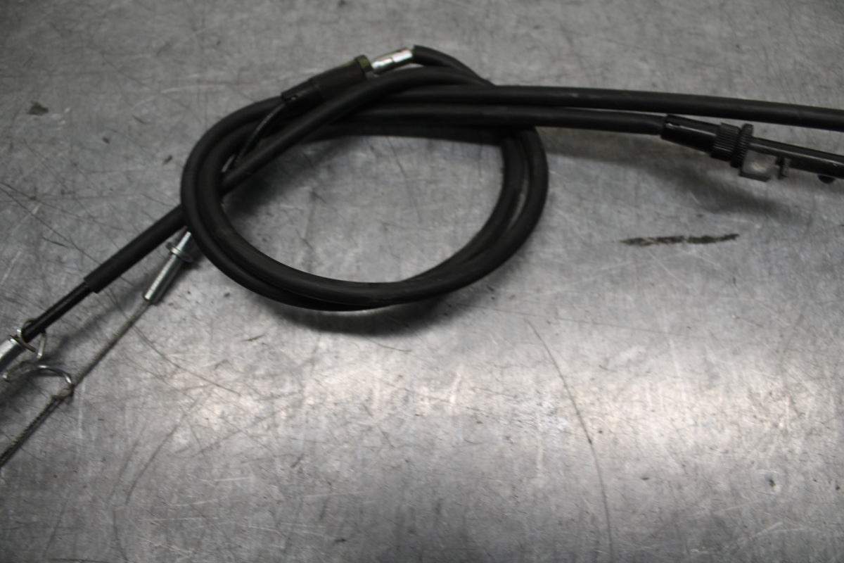 24 KAWASAKI NINJA 500 ABS THROTTLE CABLES LINES BB744