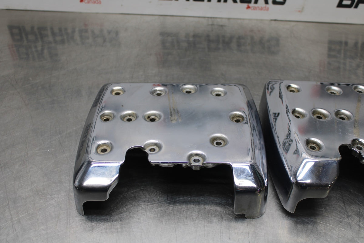 03-08 KAWASAKI VULCAN 1600 ENGINE TOP END CYLINDER HEAD COVER SET BB196
