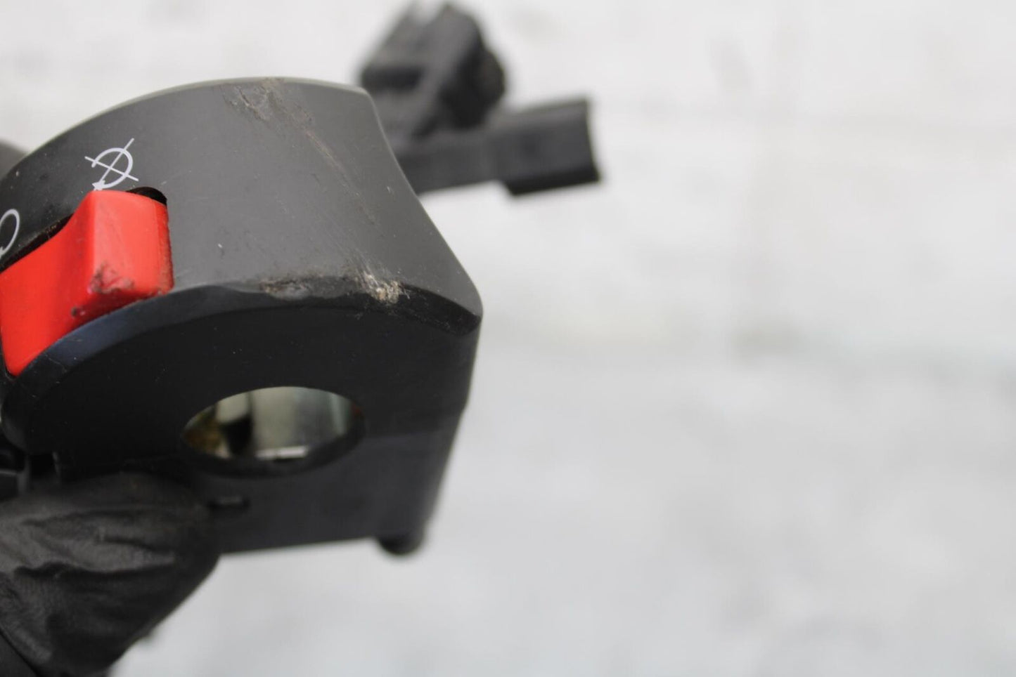 2011 Kawasaki Ninja ZX10R ZX1000K  RIGHT CLIP ON HANDLE KILL START SWITCH  BB555