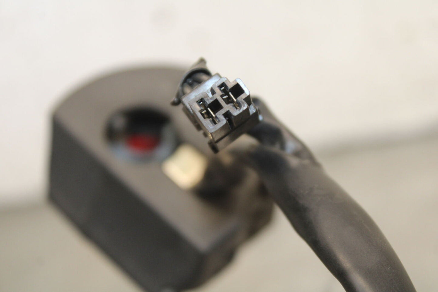 09-12 KAWASAKI NINJA ZX6R RIGHT CLIP ON HANDLE KILL OFF START SWITCH  BB698