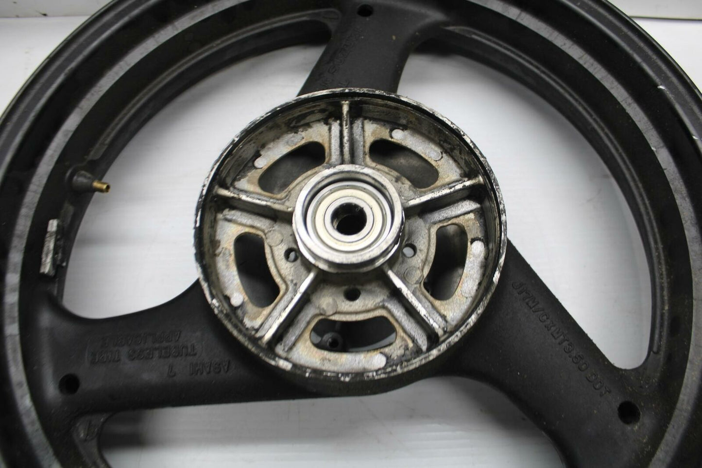 04-09 SUZUKI GS500F REAR WHEEL BACK RIM  BB278