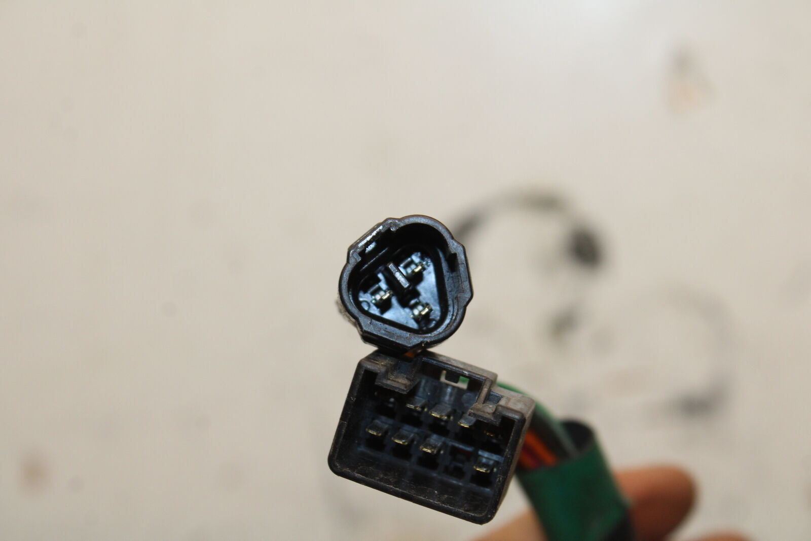 13-17 KAWASAKI NINJA ZX6R ZX636E LEFT CLIP ON HANDLE HORN SIGNALS SWITCH BB735