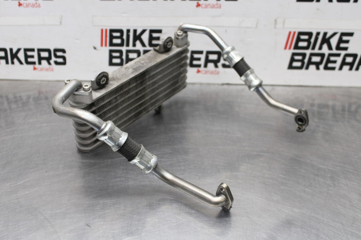 07-08 SUZUKI GSXR1000 ENGINE MOTOR OIL COOLER W/ HOSES BB944