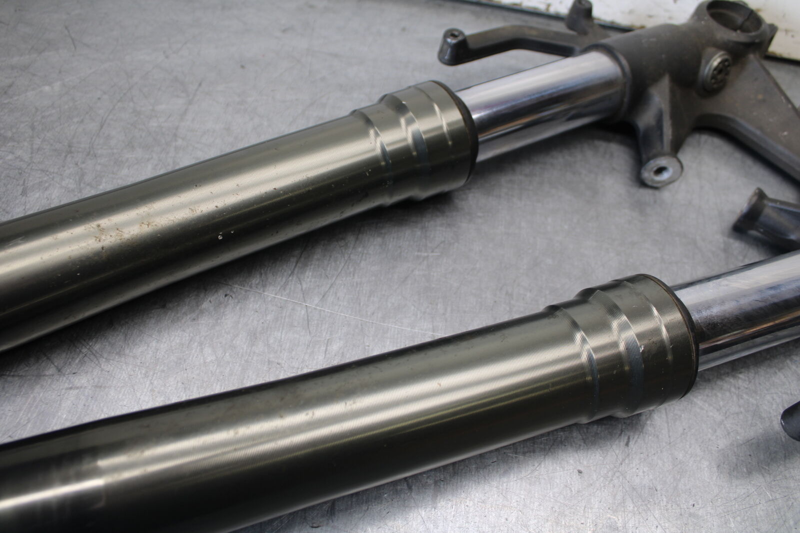 09-12 KAWASAKI NINJA ZX6R FRONT FORKS SHOCK SUSPENSION SET PAIR BB272