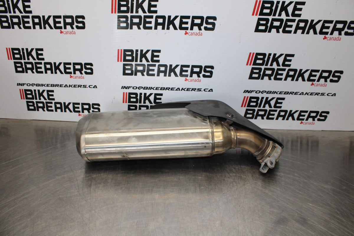24-25 KAWASAKI NINJA ZX4R EXHAUST PIPE MUFFLER SLIP ON CAN SILENCER BB174