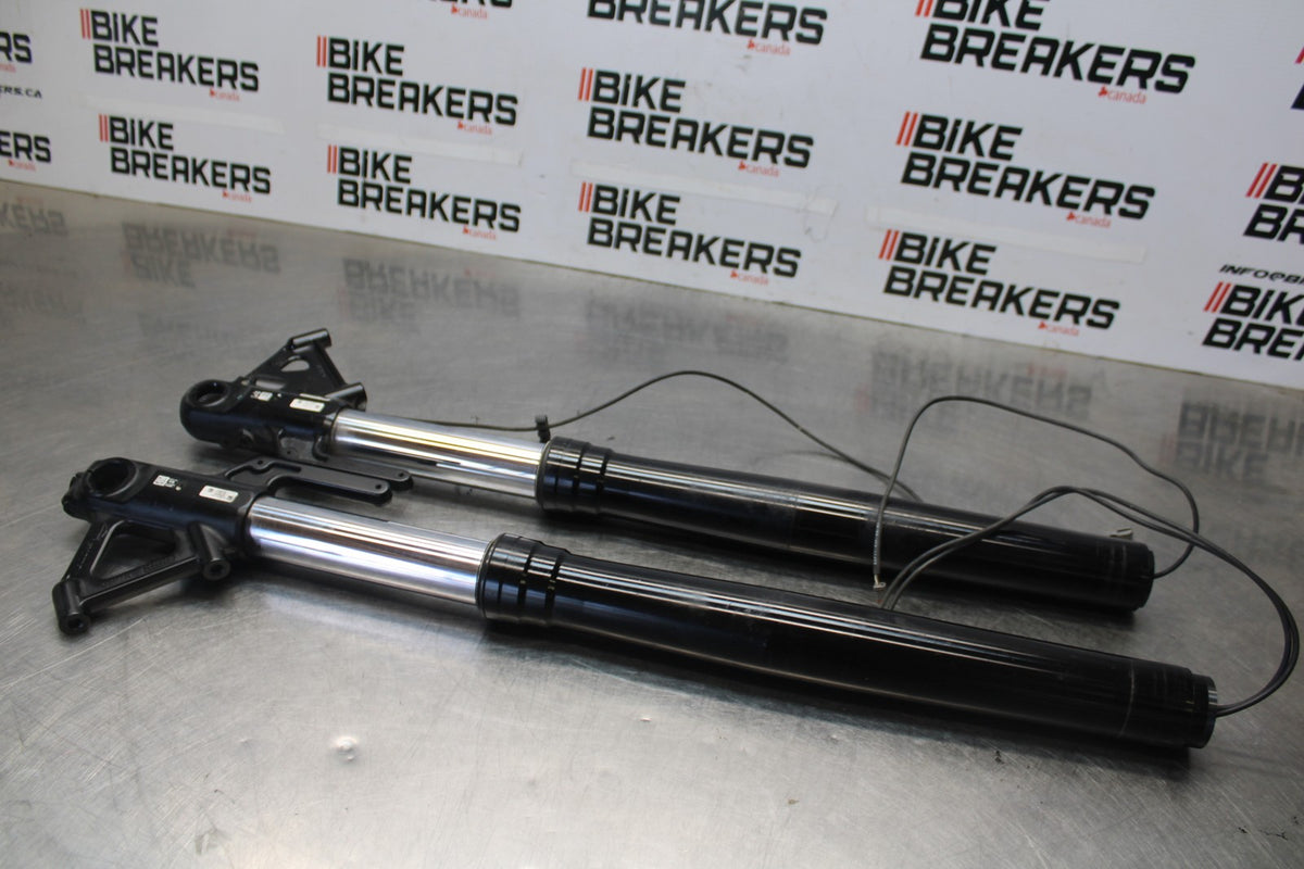 22 HARLEY-DAVIDSON PAN AMERICA 1250 FRONT FORKS SHOCK SUSPENSION SET PAIR BB910