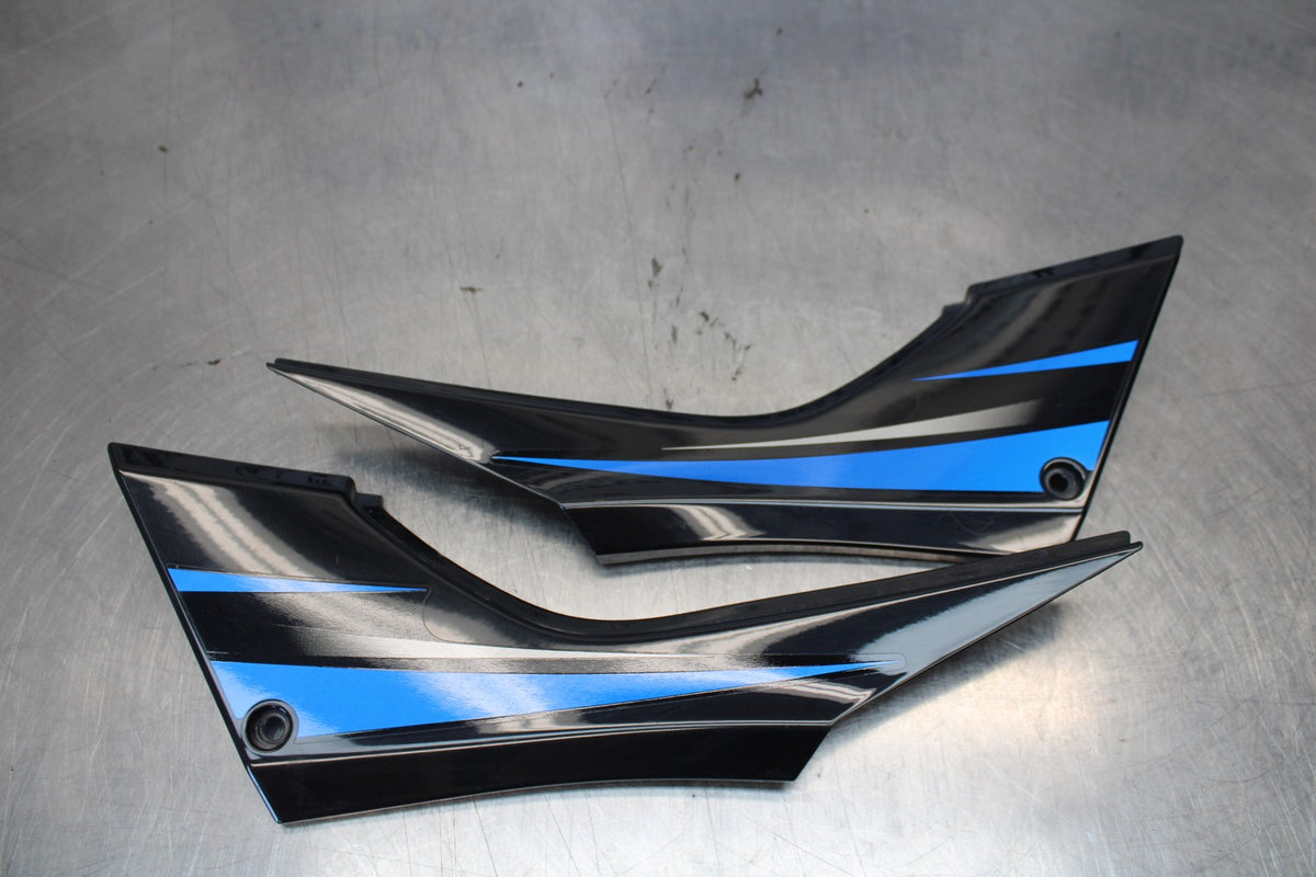 13-17 KAWASAKI NINJA 300 EX300 RIGHT LEFT SIDE SEAT PANELS TRIMS COWLS BB189