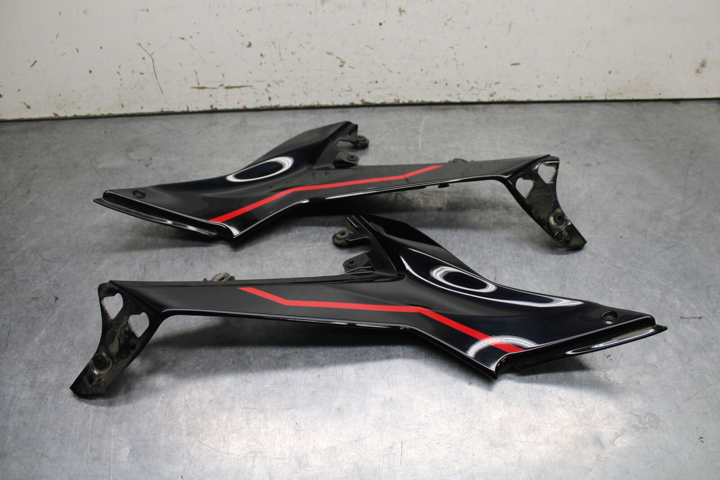 18-24 KAWASAKI NINJA 650 RIGHT LEFT GAS FUEL TANK PANELS COVERS TRIM SET  BB725