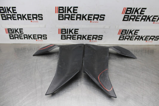 23 KAWASAKI NINJA 650 EX650 RIGHT LEFT MID SIDE COVERS COWLS PANELS TRIM BB920