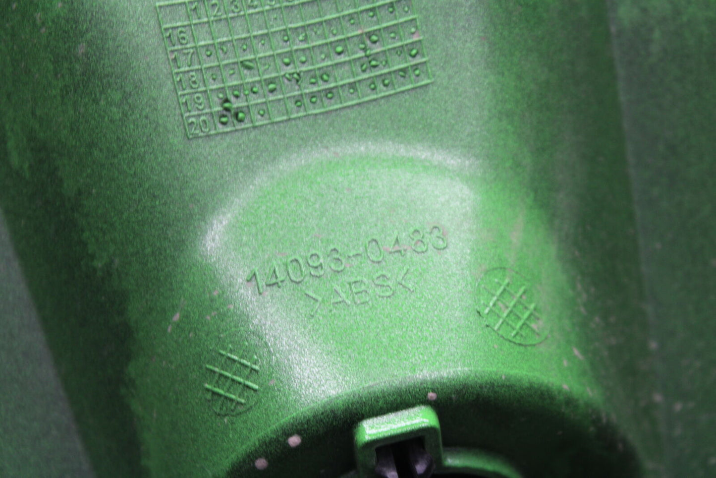 18-24 KAWASAKI NINJA 650 IGNITION TRIM PANEL COVER BB725