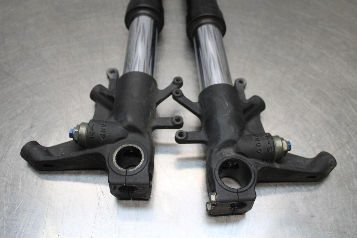 08-10 SUZUKI GSXR 600 FRONT FORKS SHOCK SUSPENSION SET PAIR BB202