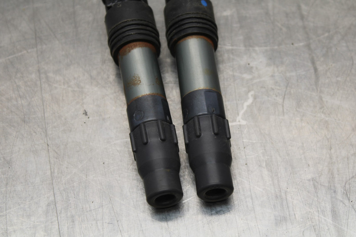 13-17 KAWASAKI NINJA 300 EX300 ABS IGNITION COILS COIL SPARK PLUG CAPS BB187