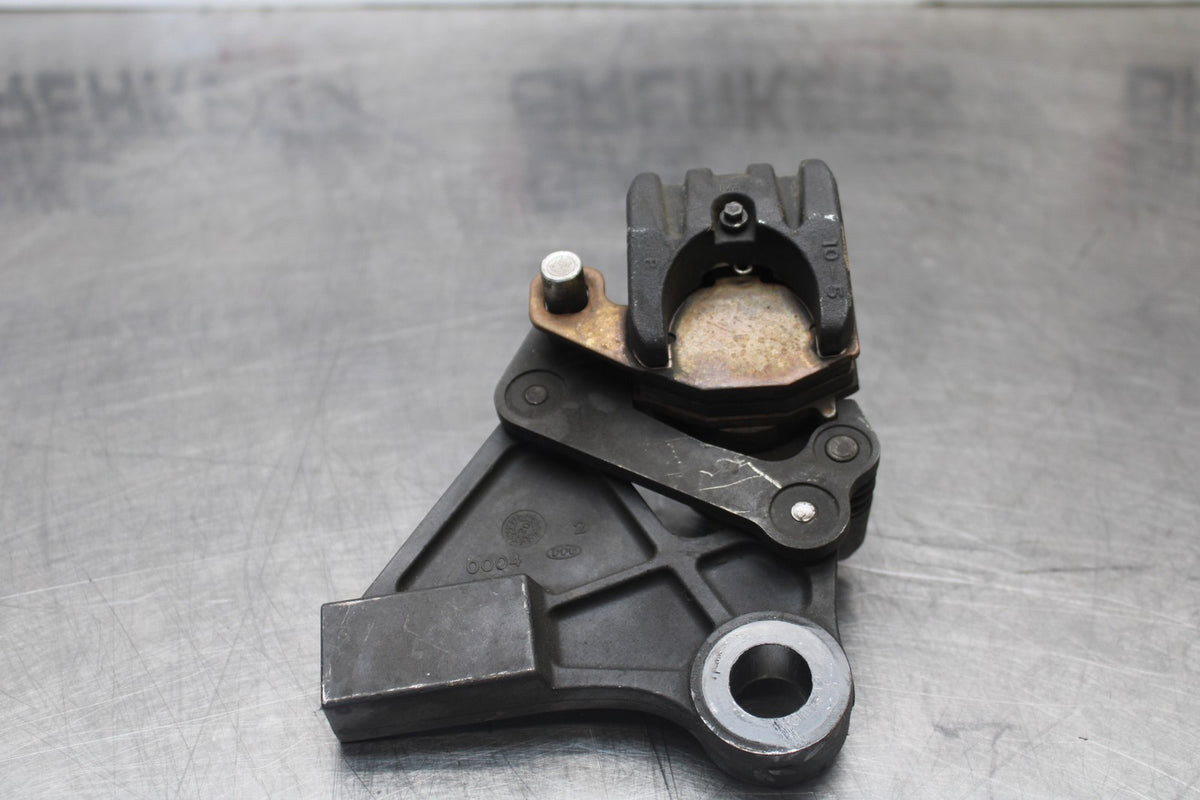 08 KAWASAKI NINJA ZX10R REAR BACK BRAKE CALIPER W MOUNT BRACKET BB902