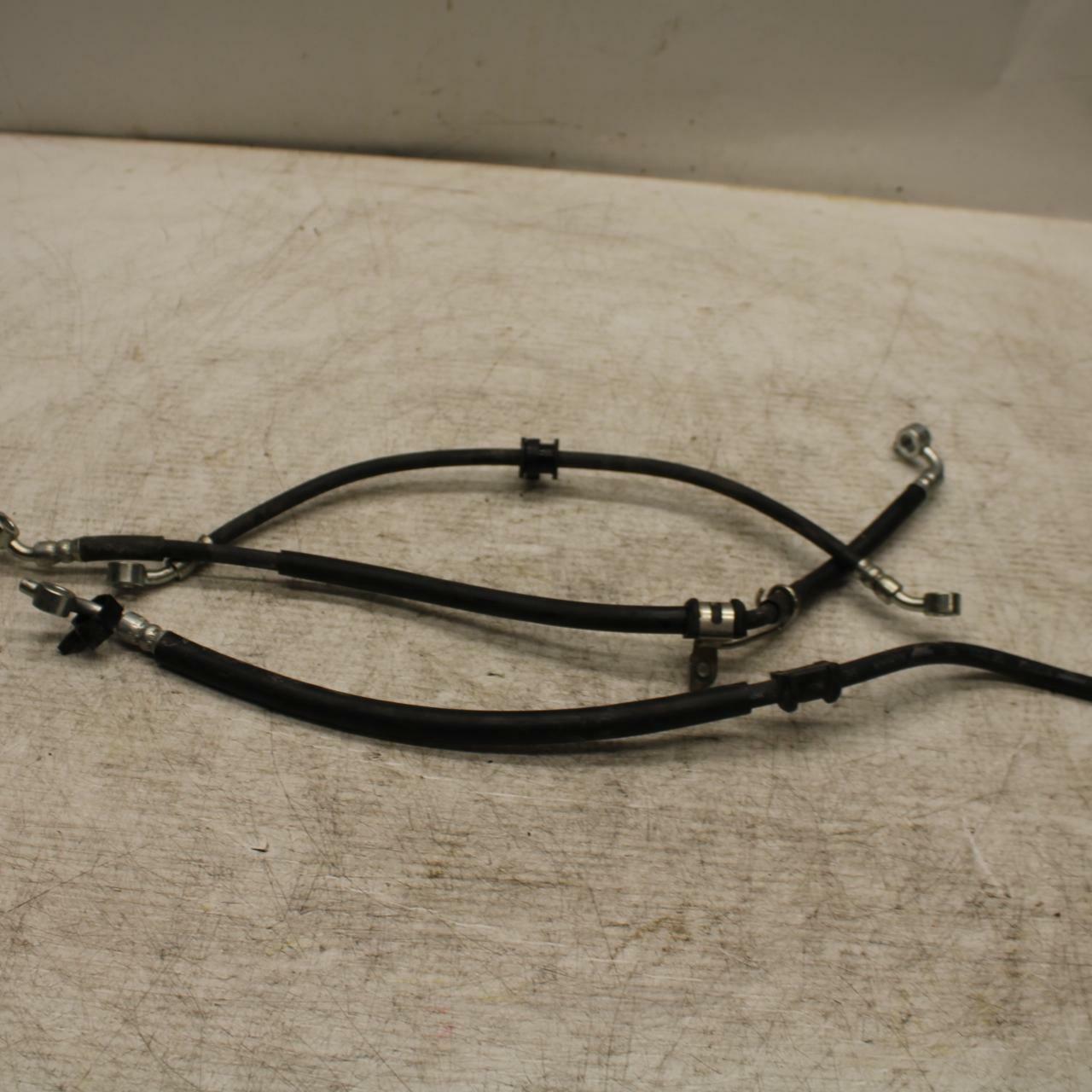 11-19 SUZUKI GSXR600 FRONT BRAKE CALIPER HOSES LINES BB371