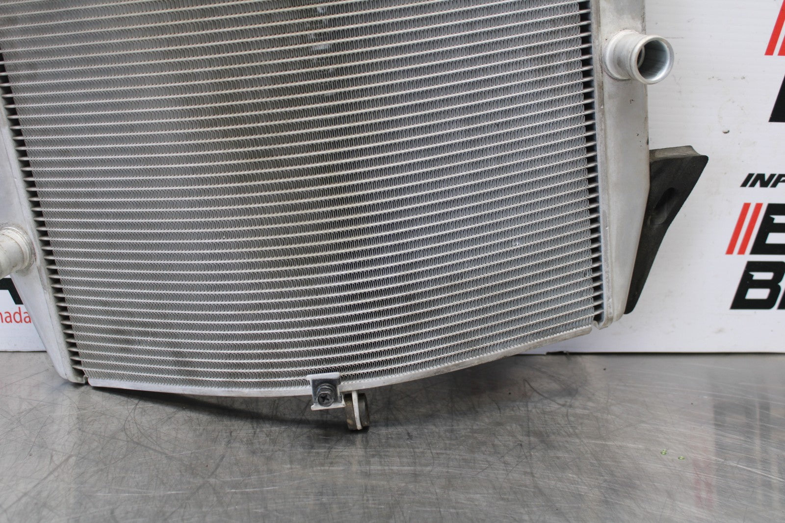 21-23 KAWASAKI NINJA ZX6R ENGINE RADIATOR MOTOR COOLER COOLING RADIATER BB179