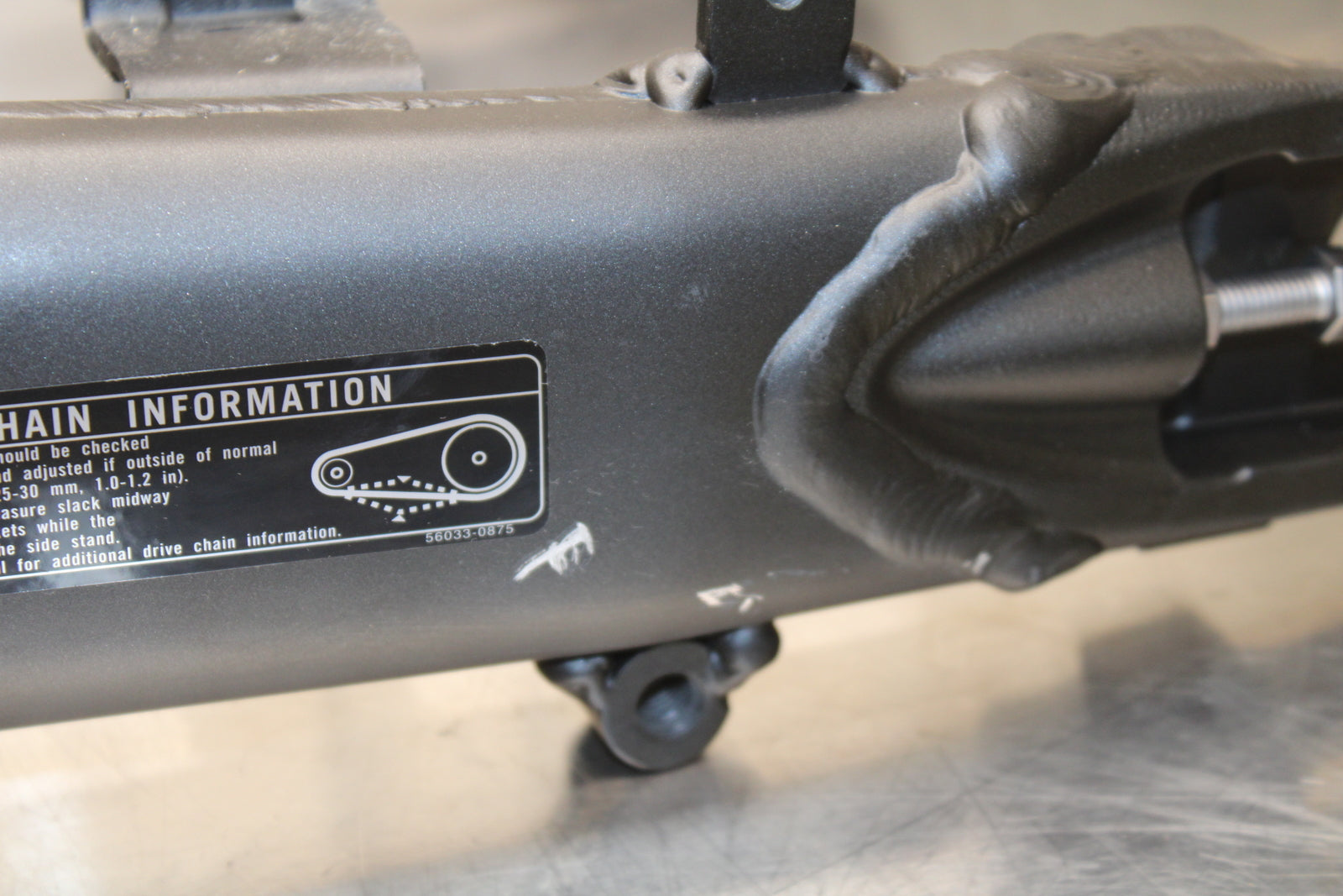 23-24 KAWASAKI NINJA ZX14R REAR SWINGARM BACK SUSPENSION SWING ARM BB141