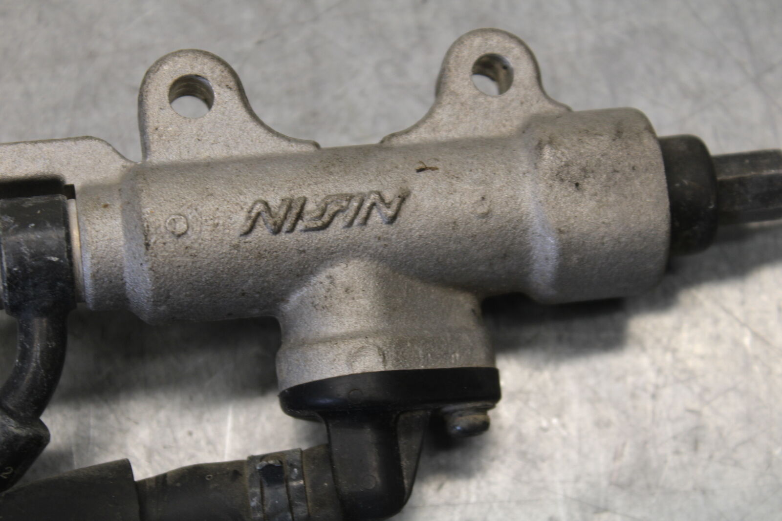 04-12 HONDA ST1300A REAR BACK BRAKE MASTER CYLINDER W RESERVOIR BB669