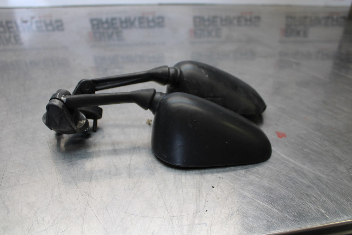 2007 Kawasaki Ninja ZX6R ZX600P RIGHT LEFT SIDE REAR VIEW MIRROR SET  BB175