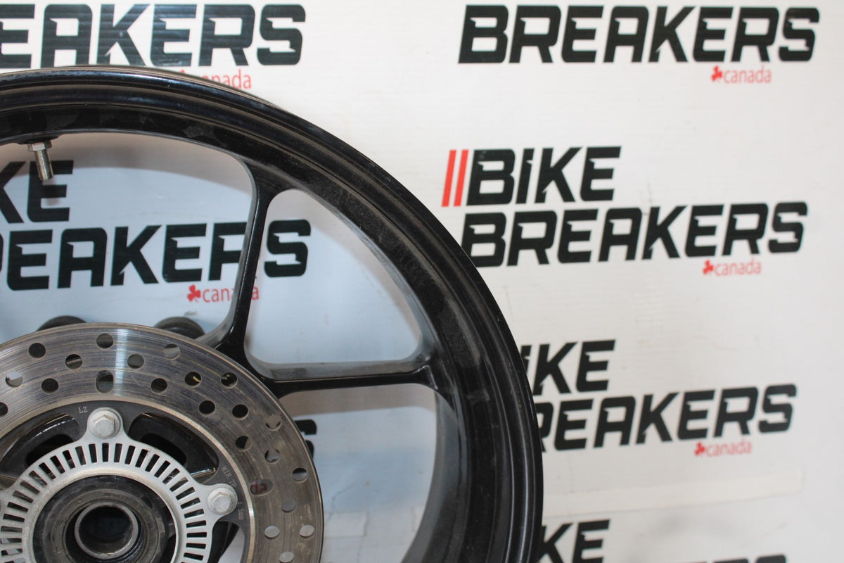 16 APRILIA TUONO V4 1100 REAR WHEEL BACK RIM & ROTOR BB905