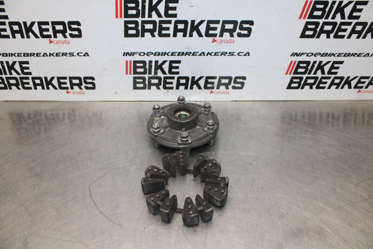 14 TRIUMPH STREET TRIPLE ABS REAR HUB & SHOCK DAMPERS CUSH ABSORBERS BB808