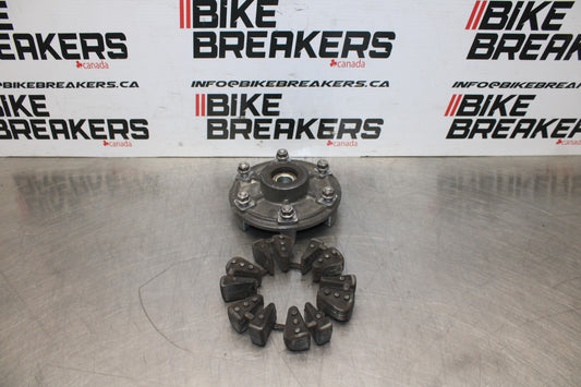 14 TRIUMPH STREET TRIPLE ABS REAR HUB & SHOCK DAMPERS CUSH ABSORBERS BB808