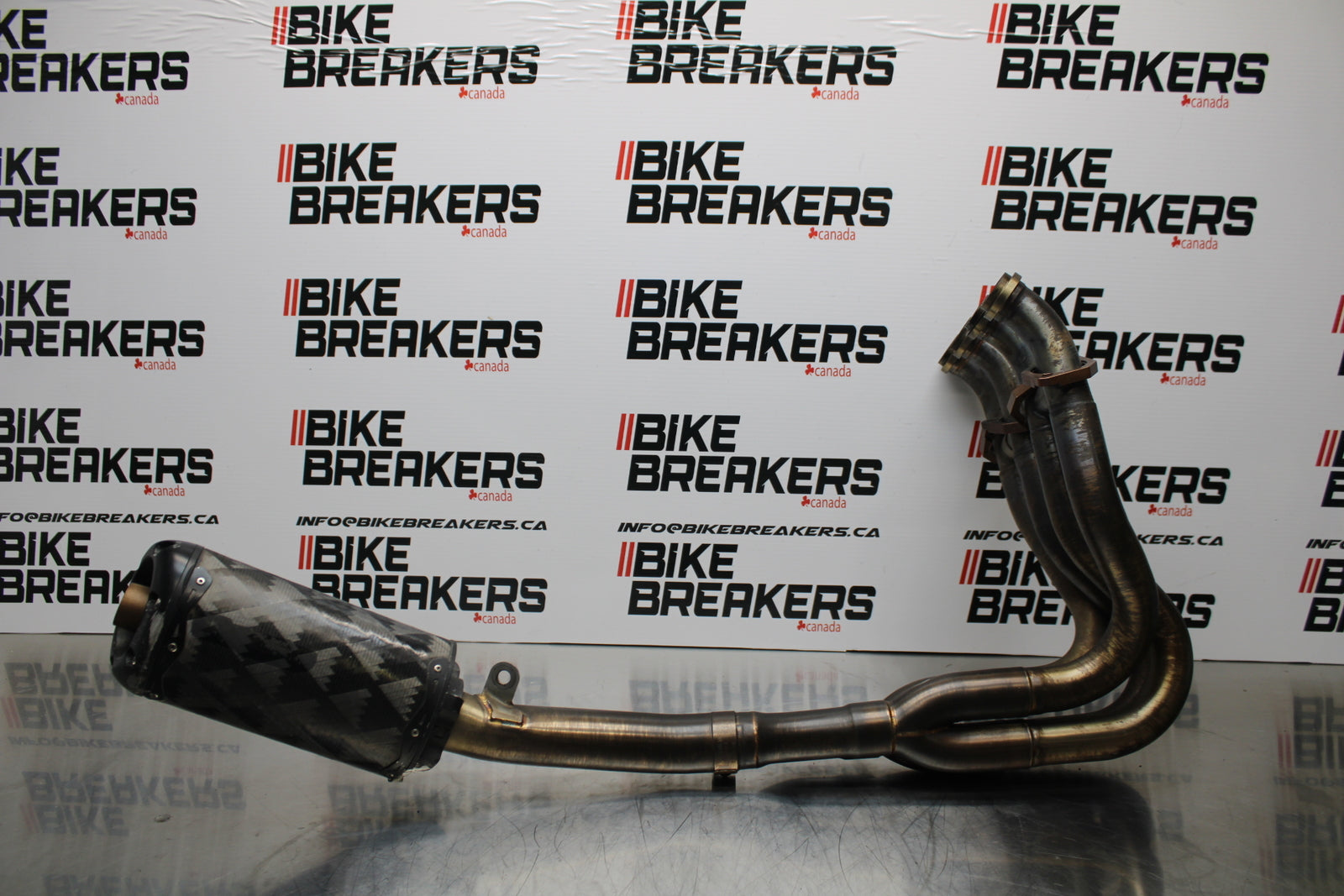13-17 KAWASAKI NINJA ZX6R TWO BROTHERS FULL EXHAUST SYSTEM HEADERS  BB143