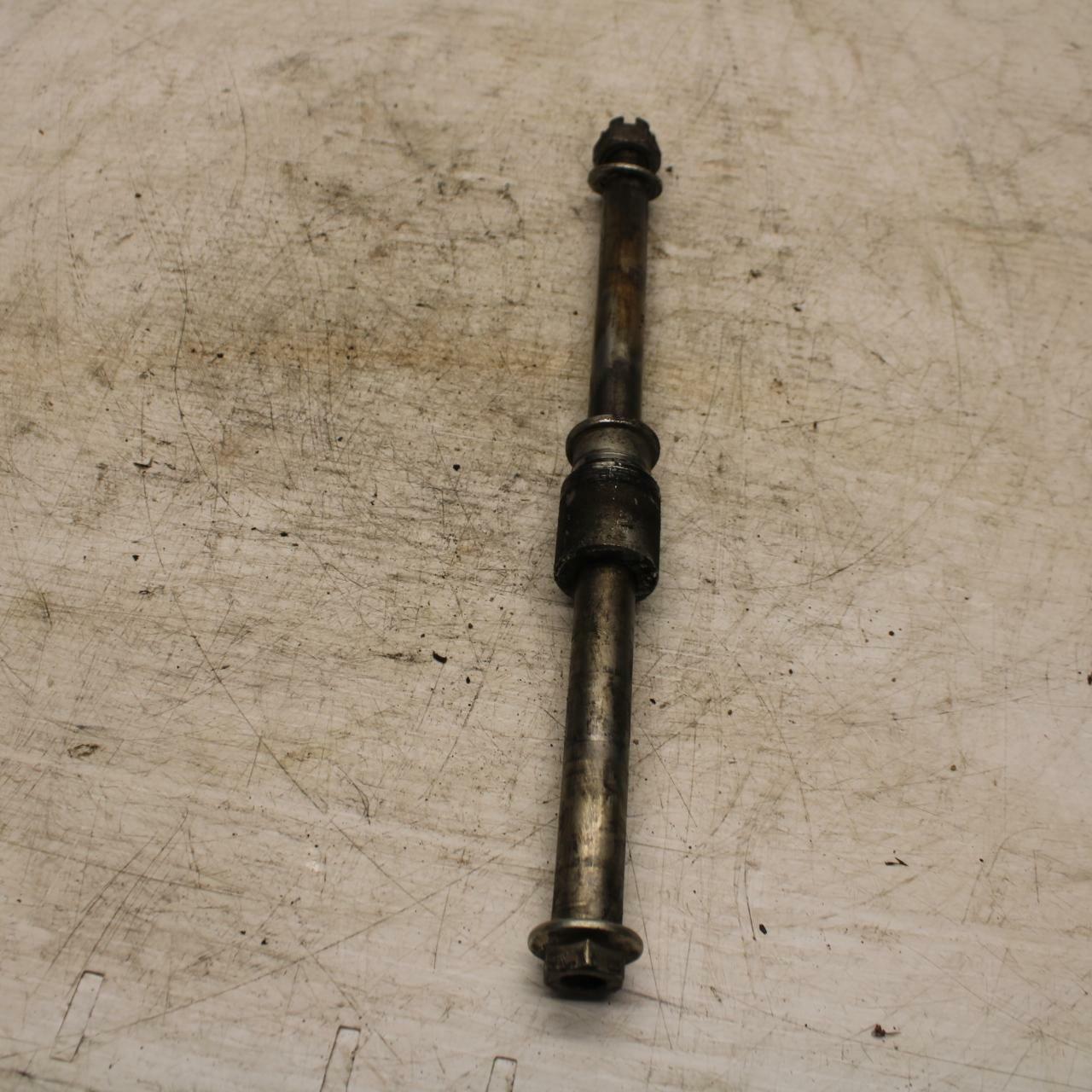 06-21 KAWASAKI VULCAN 900 REAR AXLE BACK WHEEL RIM PIVOT BOLT AXEL BB363