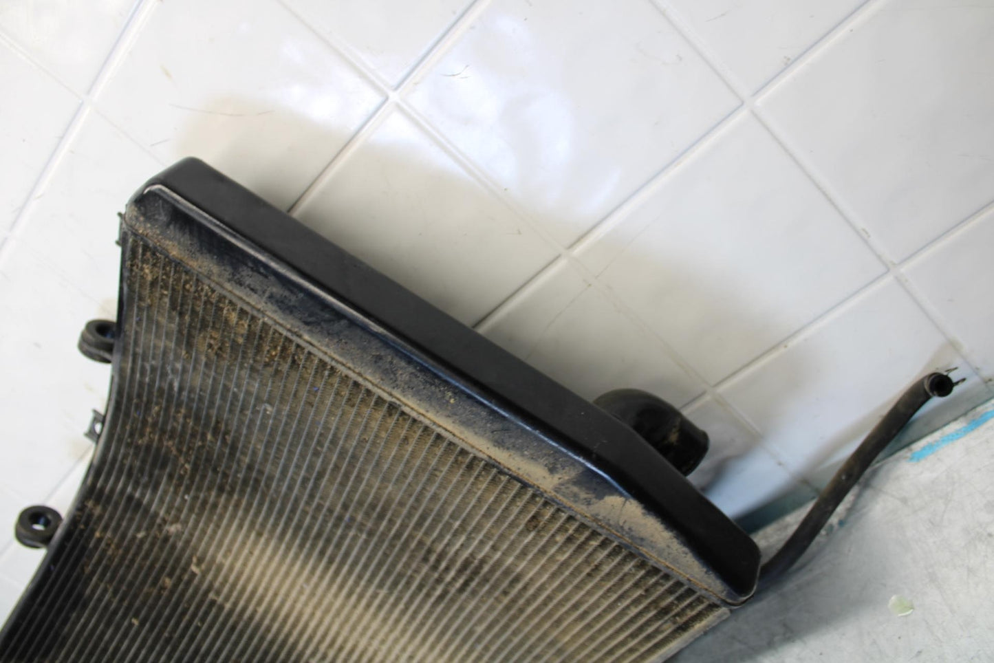 06-07 KAWASAKI NINJA ZX14R ENGINE RADIATOR MOTOR COOLER COOLING RADIATER BB433