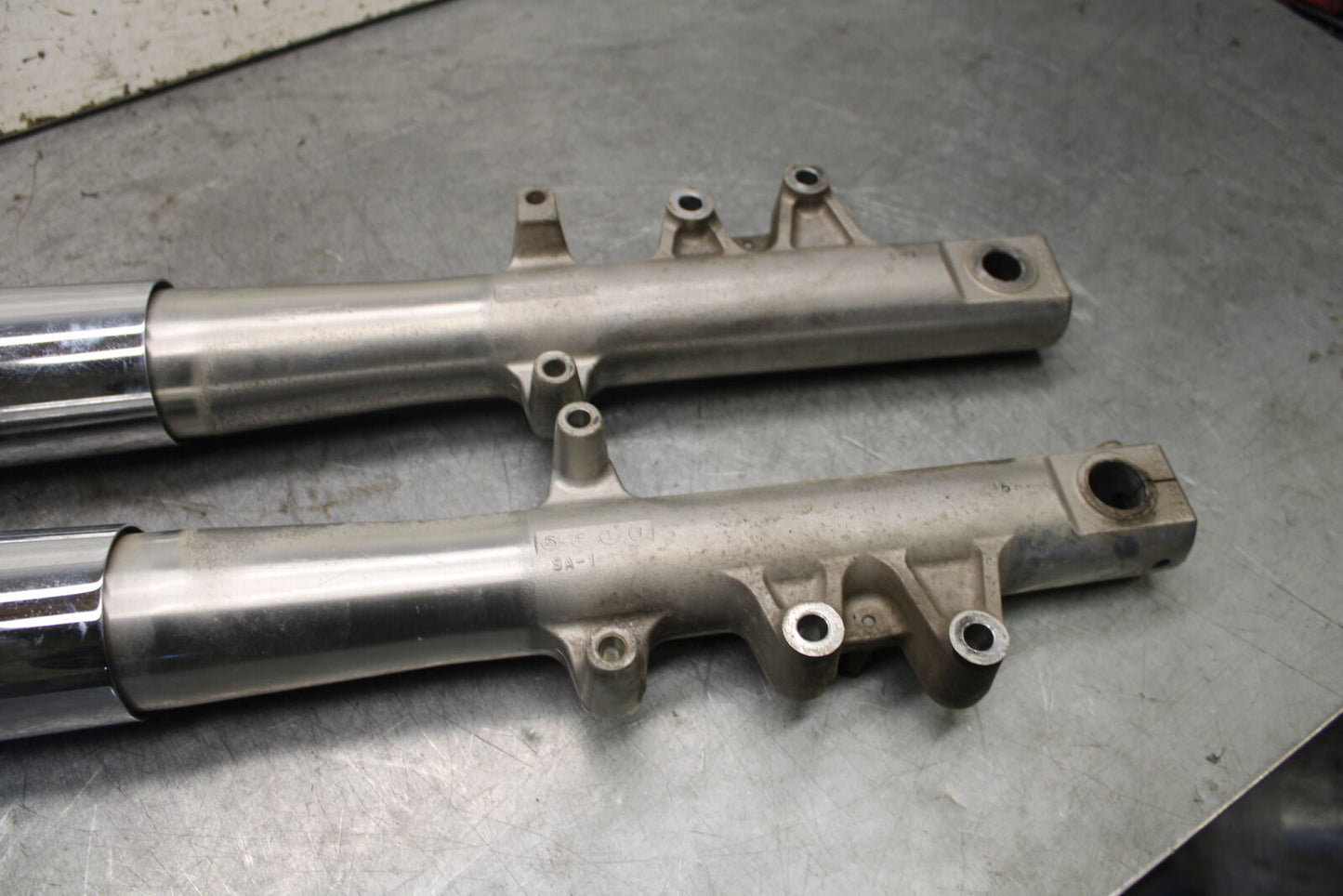 05-09 SUZUKI BOULEVARD C90 FRONT FORKS SHOCK SUSPENSION SET PAIR BB692