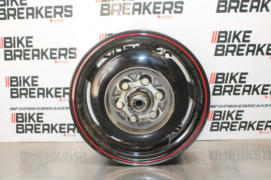 93-07 YAMAHA VMAX 1200 REAR WHEEL BACK RIM & ROTOR BB197