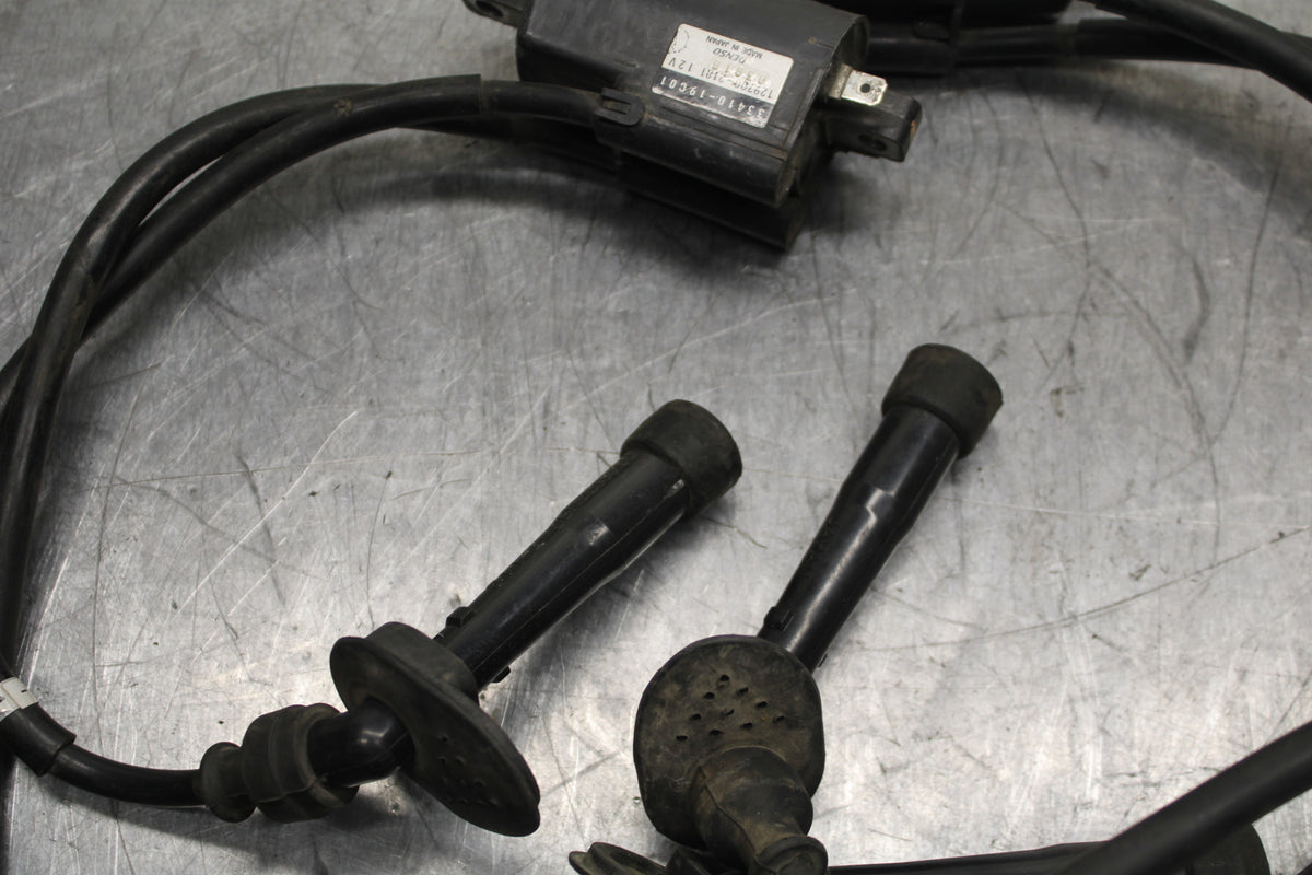 04-05 SUZUKI KATANA 750 GSX750F IGNITION COILS COIL SPARK PLUG CAPS BB110