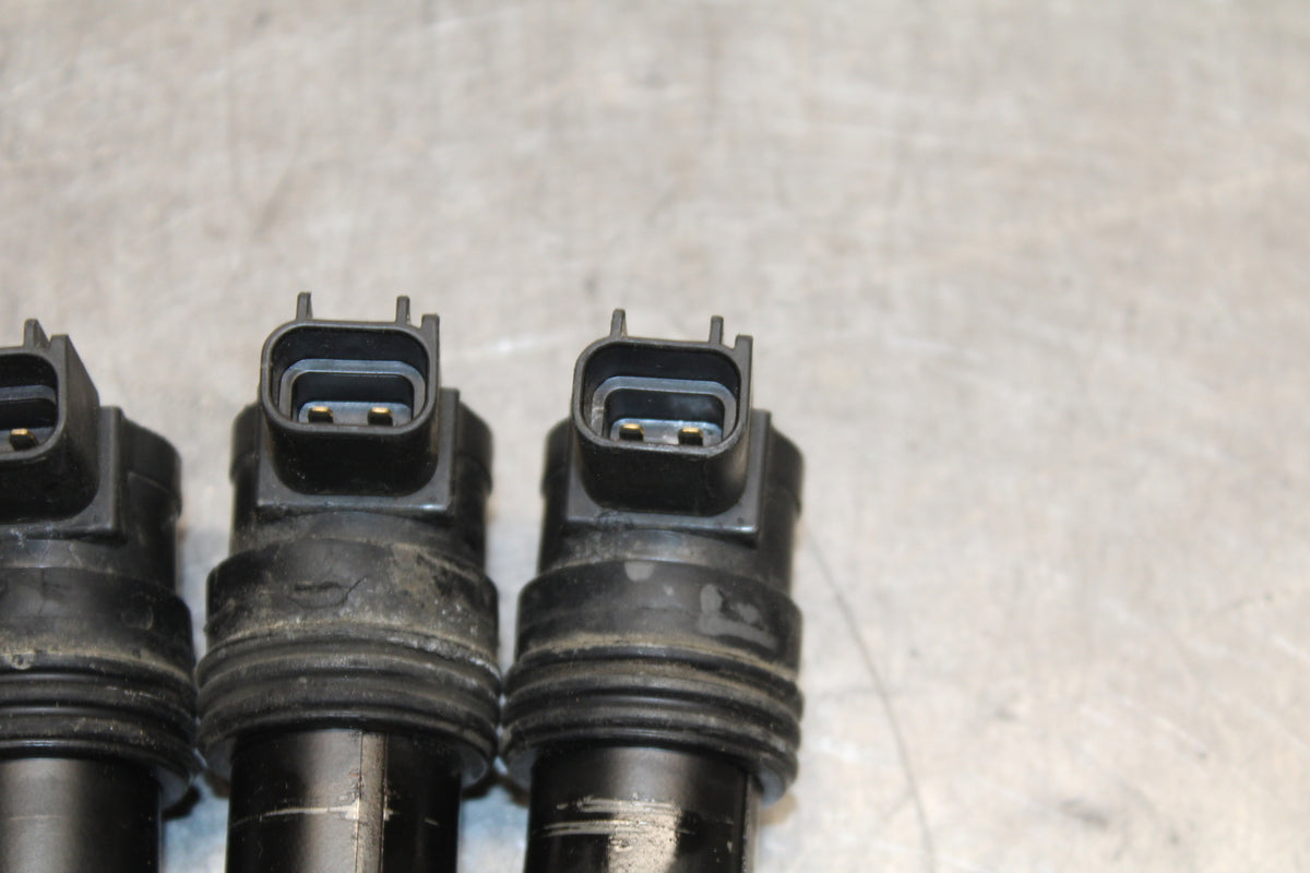 00-02 KAWASAKI NINJA ZX6R IGNITION COILS COIL SPARK PLUG CAPS BB750