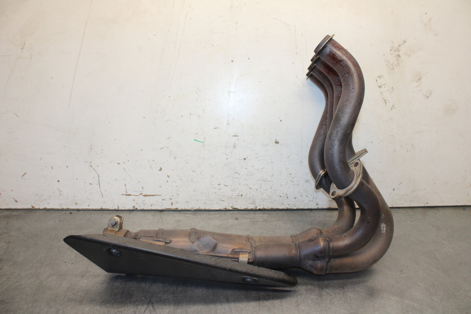 09-12 KAWASAKI NINJA ZX6R EXHAUST HEADER PIPES MANIFOLD BB698