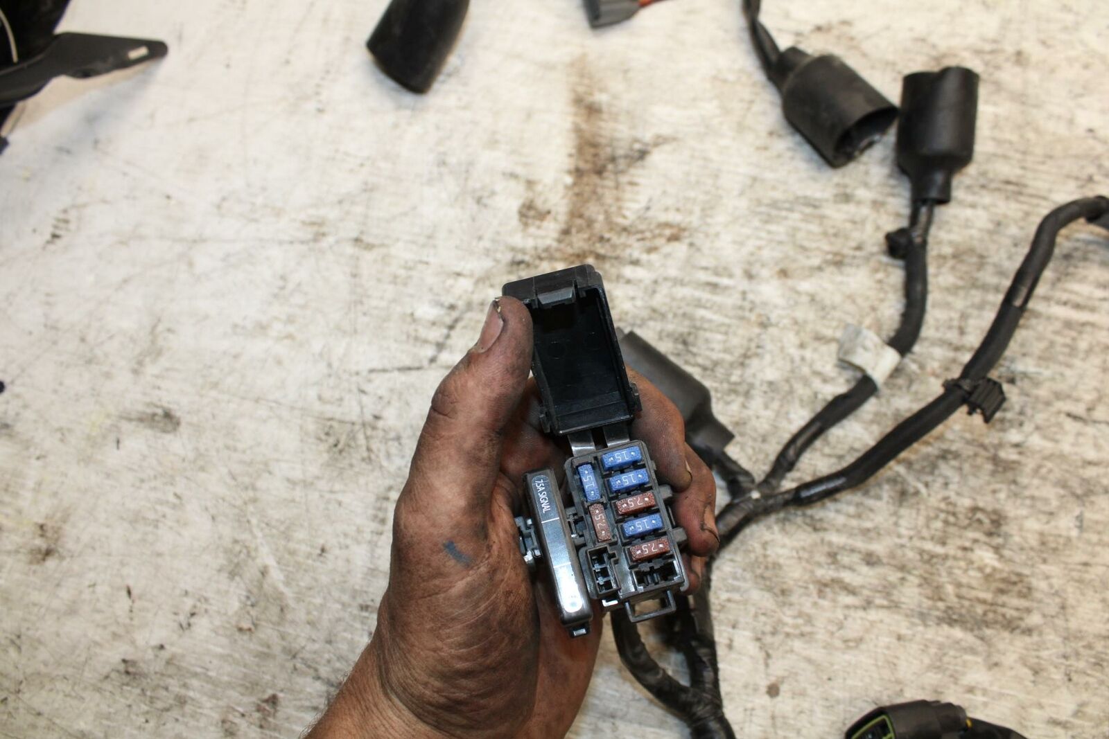 13-18 KAWASAKI NINJA ZX6R MAIN  WIRING HARNESS MOTOR WIRE LOOM 26031-1548  BB311