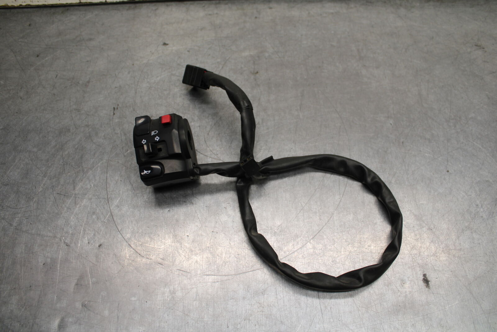 14-15 KAWASAKI NINJA 650 EX650F ABS LEFT CLIP ON HORN SIGNALS SWITCH  BB741