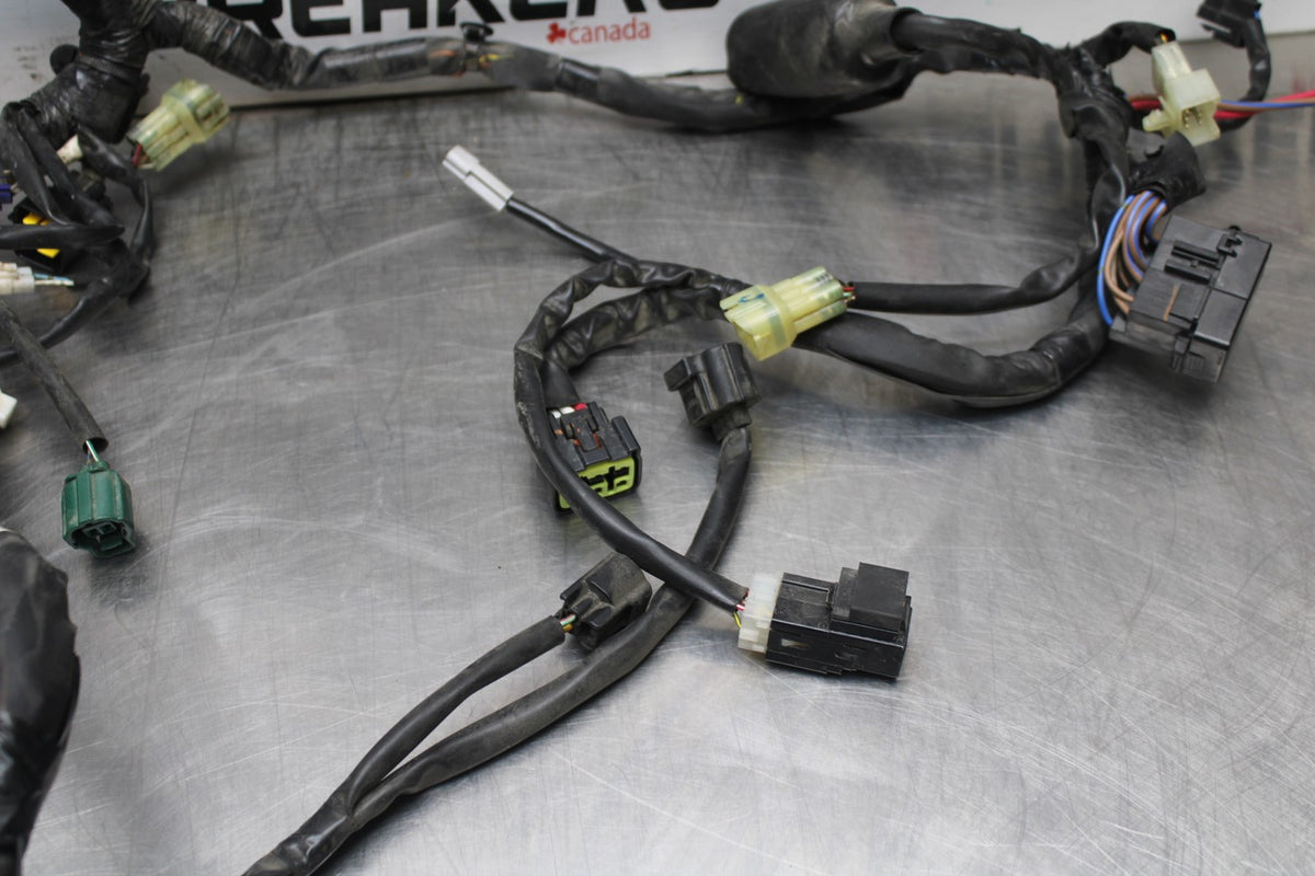 08-16 YAMAHA YZF R6 MAIN ENGINE WIRING HARNESS MOTOR WIRE LOOM BB856