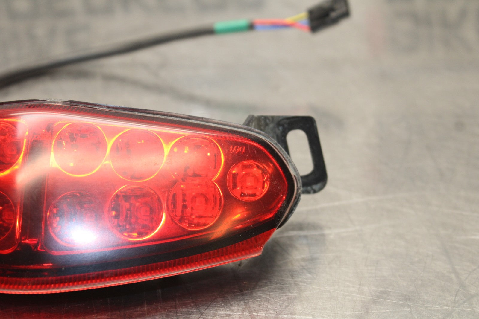 09-10 KAWASAKI ER-6N REAR TAIL TAILLIGHT BACK BRAKE LIGHT BB205