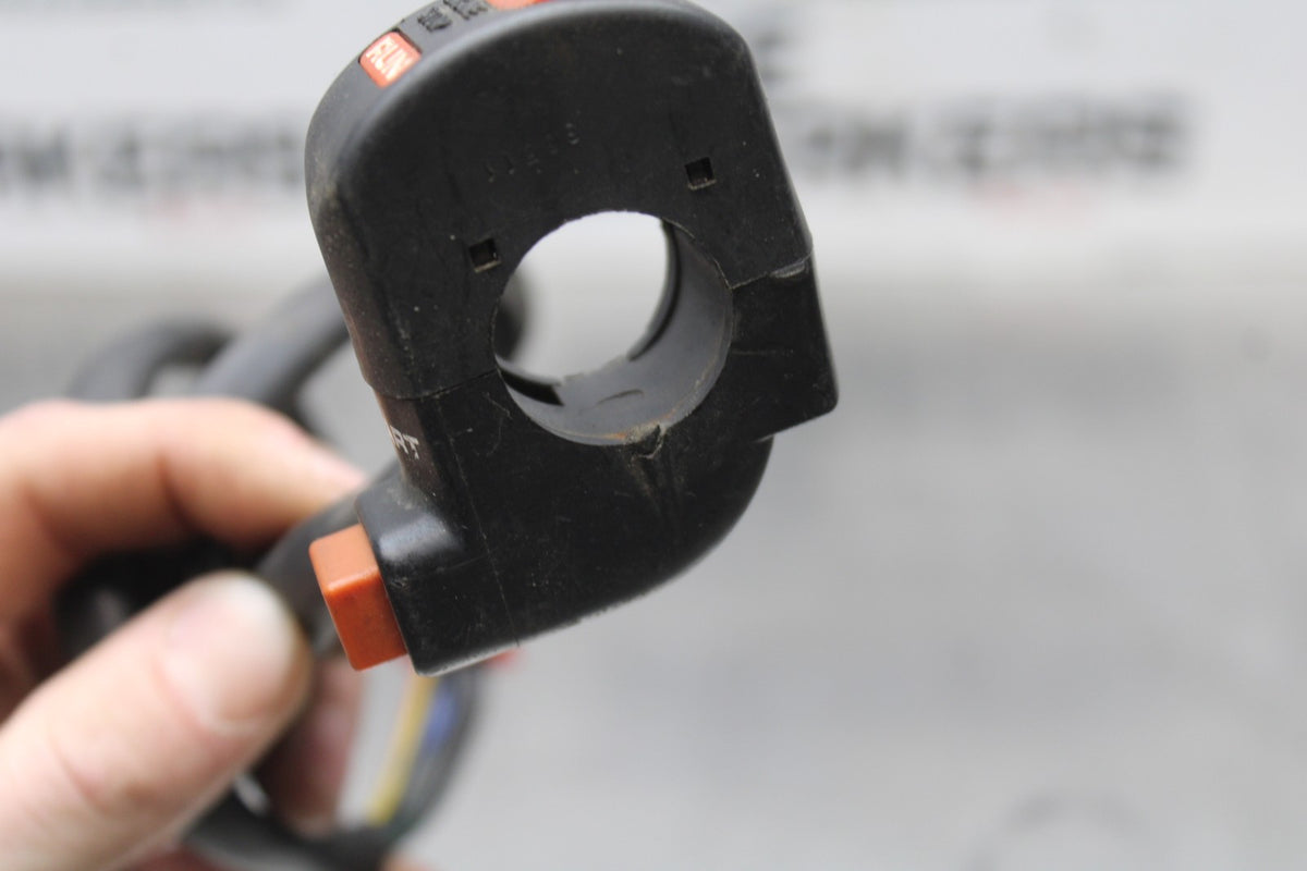 02-03 HONDA CBR954RR RIGHT CLIP ON HANDLE KILL OFF START SWITCH SWITCHES BB497