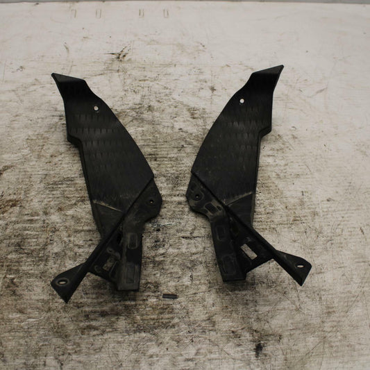 13-18 KAWASAKI NINJA ZX6R  GAS FUEL TANK PANELS COVERS TRIM SET COWLS  BB311