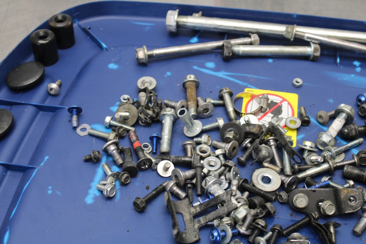 13-17 KAWASAKI NINJA 300 EX300 ABS MOUNTING BOLTS HARDWARE MOTOR SCREWS BB189