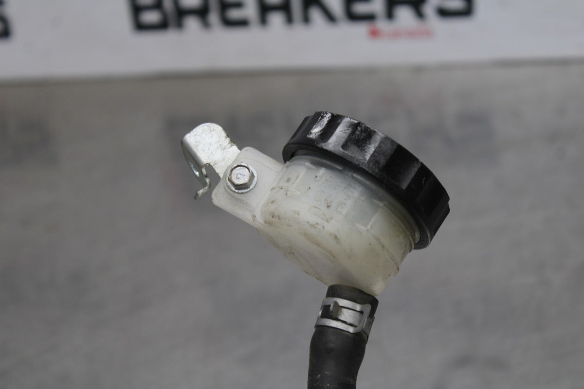 08-09 KAWASAKI NINJA ZX14R REAR BACK BRAKE MASTER CYLINDER W RESERVOIR BB932