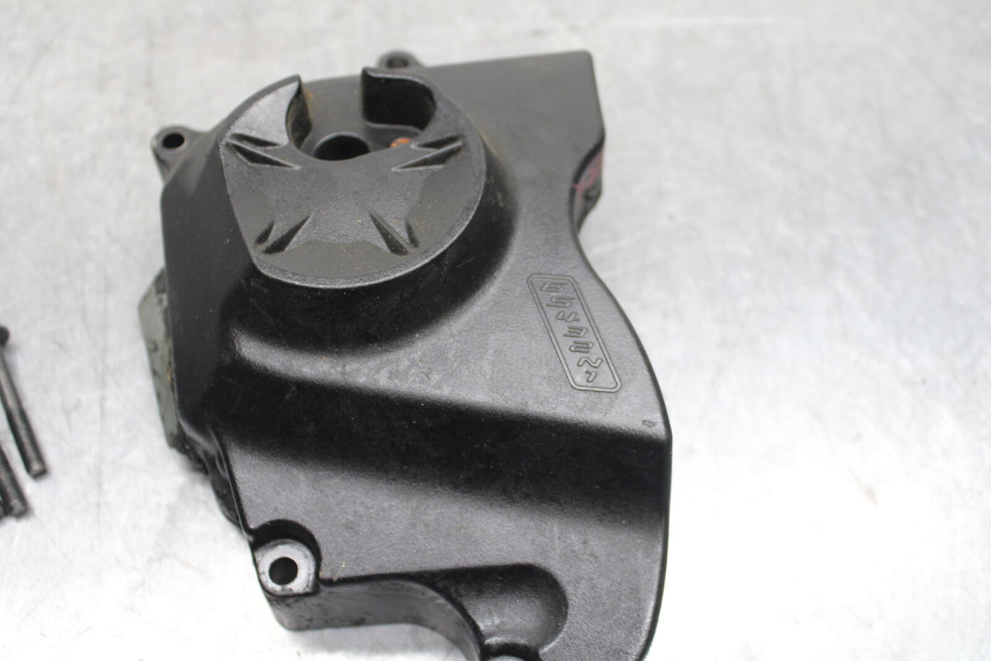 09-12 KAWASAKI NINJA ZX6R ENGINE SPROCKET COVER BB110